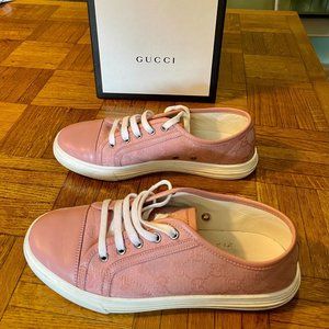Gucci Sneakers - Pink Monogram (Women's Size 38)